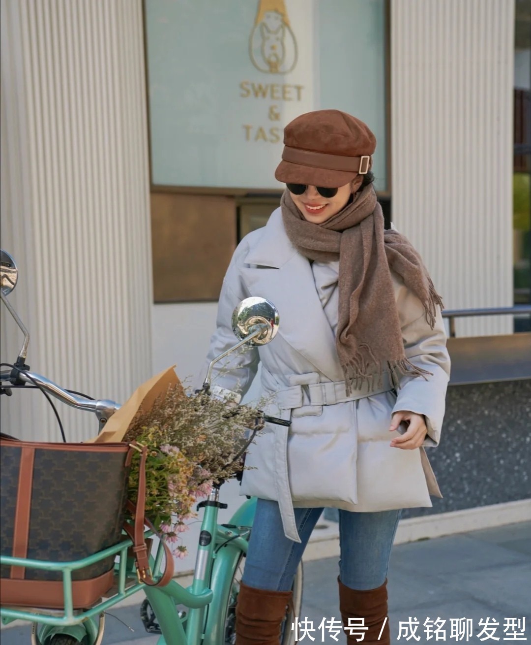 冬日 大龄博主中还是三木最会穿!扬长避短搭配合理,精致优雅又有范儿