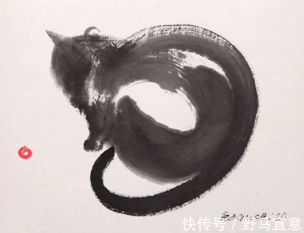 nova$专画“不正经”国画的老外,竟被10万人狂热追捧,看完作品立马佩服不已~