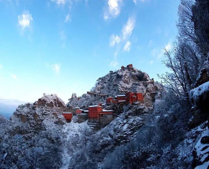 风雪|风雪武当山,仙境藏玄机!大雪封山时,道人、隐士都在干什么!