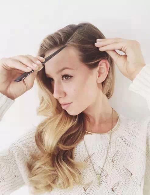 发型没有气场怎么做女神？中分好还是偏分好？