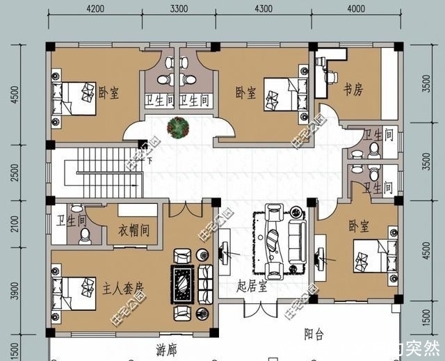 坡屋顶|5套占地100多平的农村别墅，最低20万搞定！含图纸