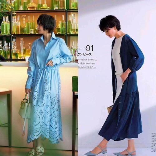 穿搭|日本主妇的时尚感真强，50岁大妈穿出30岁的感觉，很值得借鉴