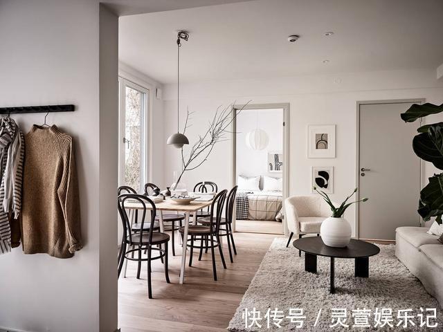 铺设|瑞典女主的45㎡独居生活，全屋干净治愈，一个人越住越上瘾