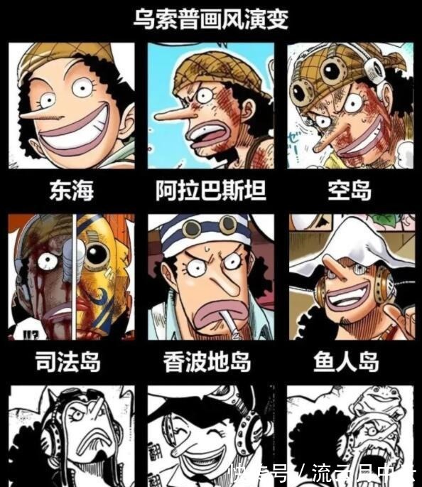 草帽海贼团|海贼王回顾过往,草帽海贼团画风对比,乔巴越来越可爱了