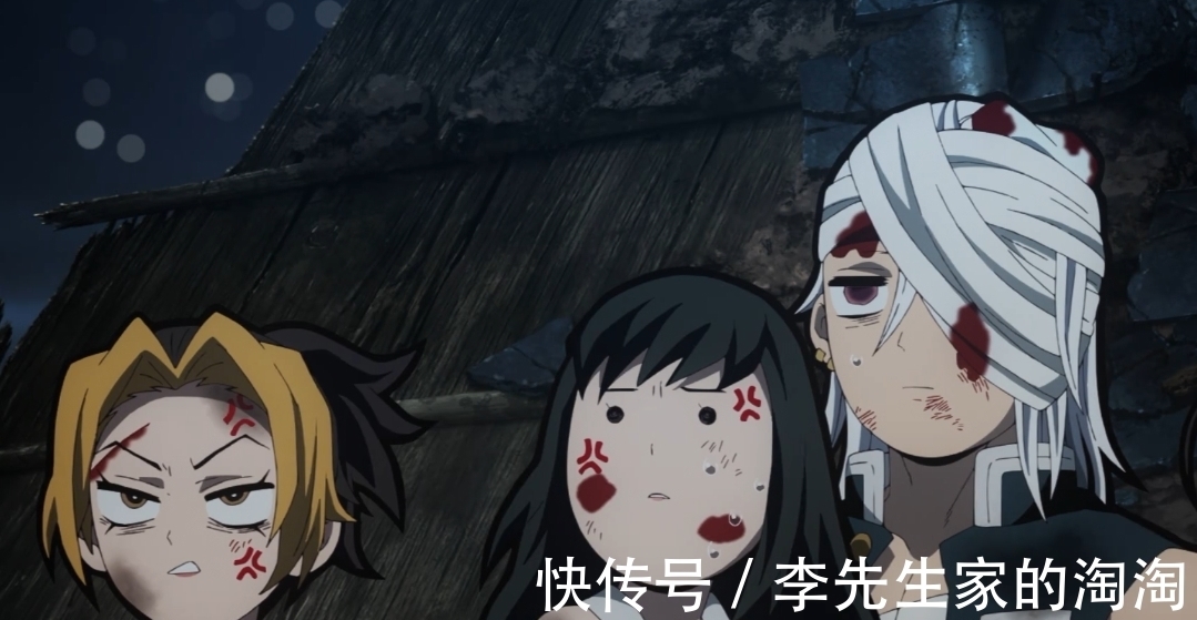 音柱|鬼灭之刃:如果蛇柱及时救场是否能搞定上六 肯定能赢 但会受重伤