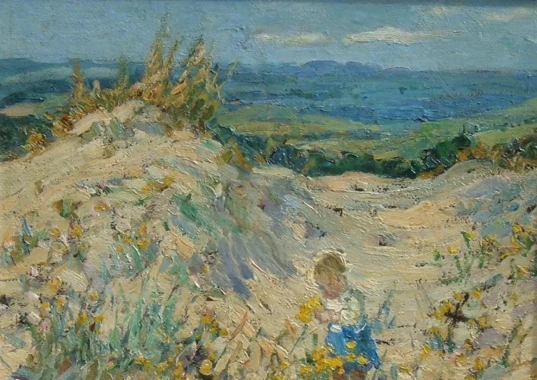 多萝西娅#20世纪英国最伟大的女画家之一多萝西娅·夏普油画作品欣赏