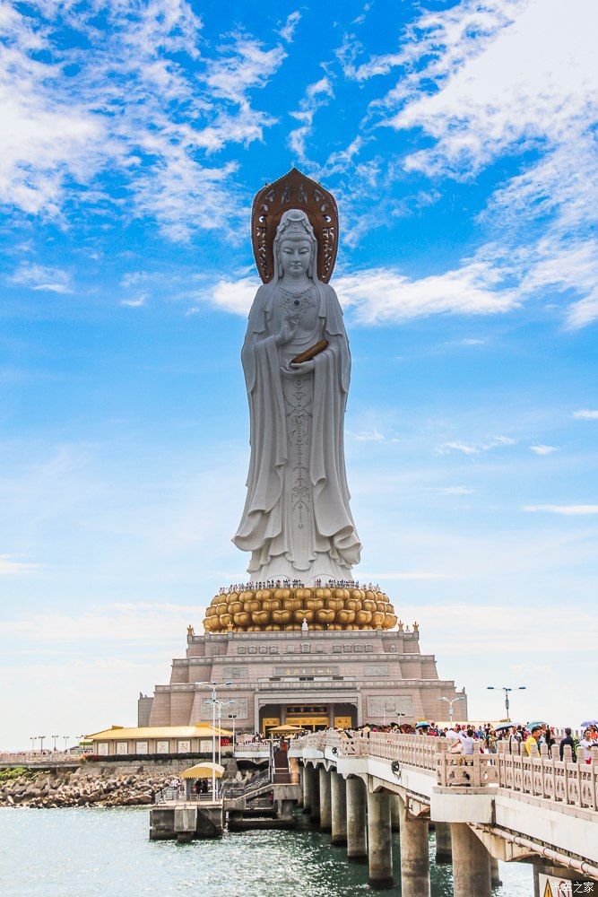 三亚第一天我们去了南山寺和天涯海角