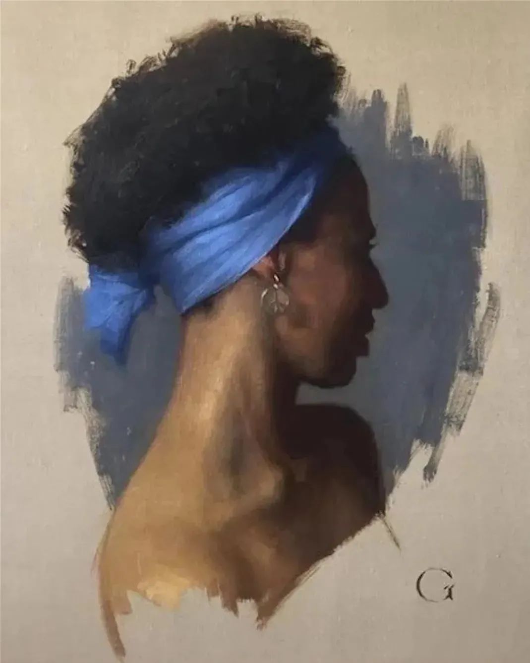 学院派#美国当代学院派画家大卫·格雷的作品,古朴之美,甚美