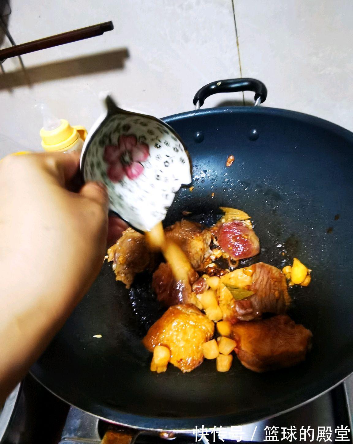 做法|全家都爱吃的干贝卤五花肉,做法简单,口感软糯