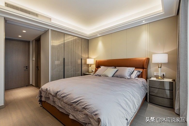 高级大气|若再装修，我就选现代轻奢风，灰色瓷砖通铺在室内，真是高级大气