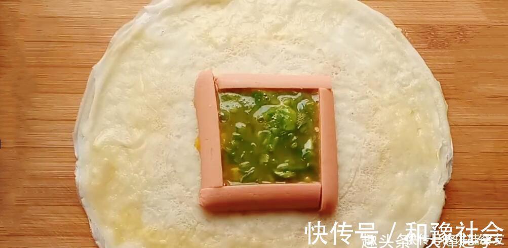 最简单快速早餐饼,1碗面,3个鸡蛋,不揉面不擀面,15分钟就出锅