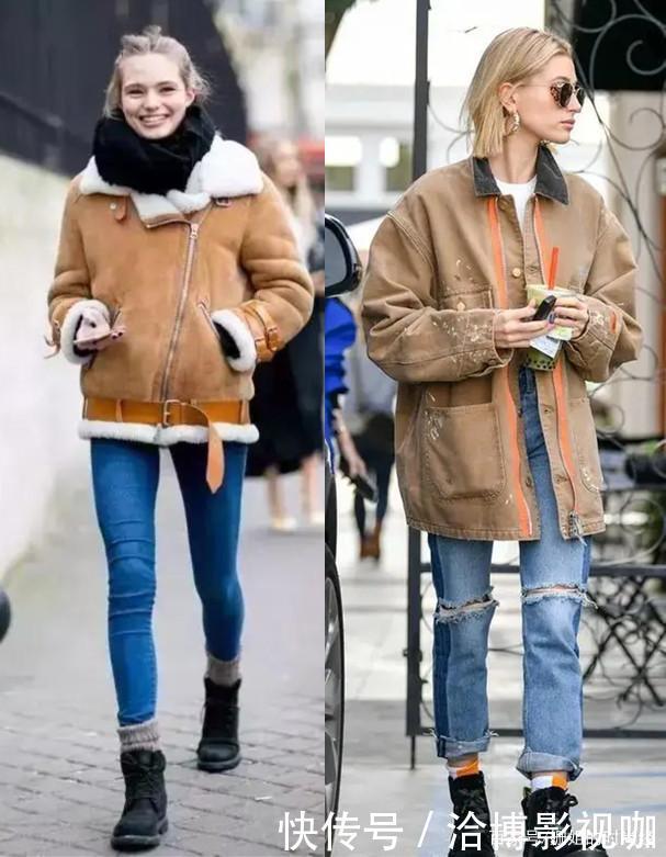 今冬流行这样穿靴子,“不塞裤腿”一样美,小个子也适合