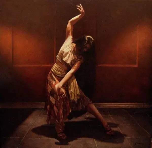 油画!舞动之魅:英国画家Hamish Blakely油画作品欣赏