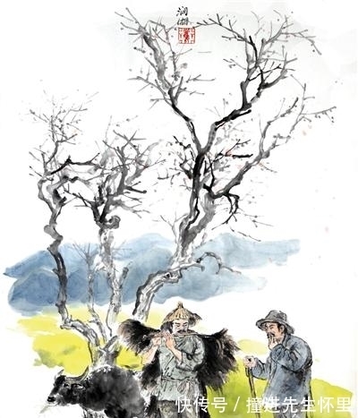 江南春!水墨丹青桃花源