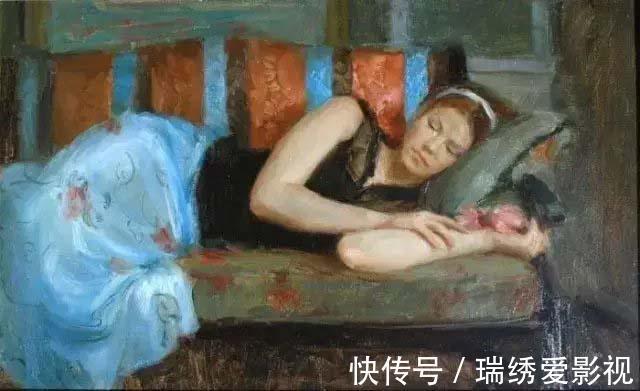 画家|浪漫的笔触——美国画家约翰纳哈蒙女性人物油画作品