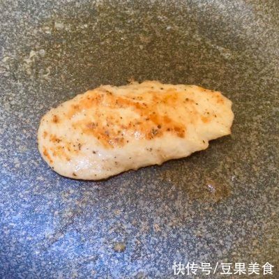 鸡胸肉|#一周减脂不重样#减脂三明治