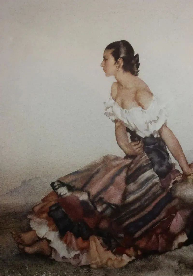 他是最会画人体画作的 世界顶尖级水彩大师