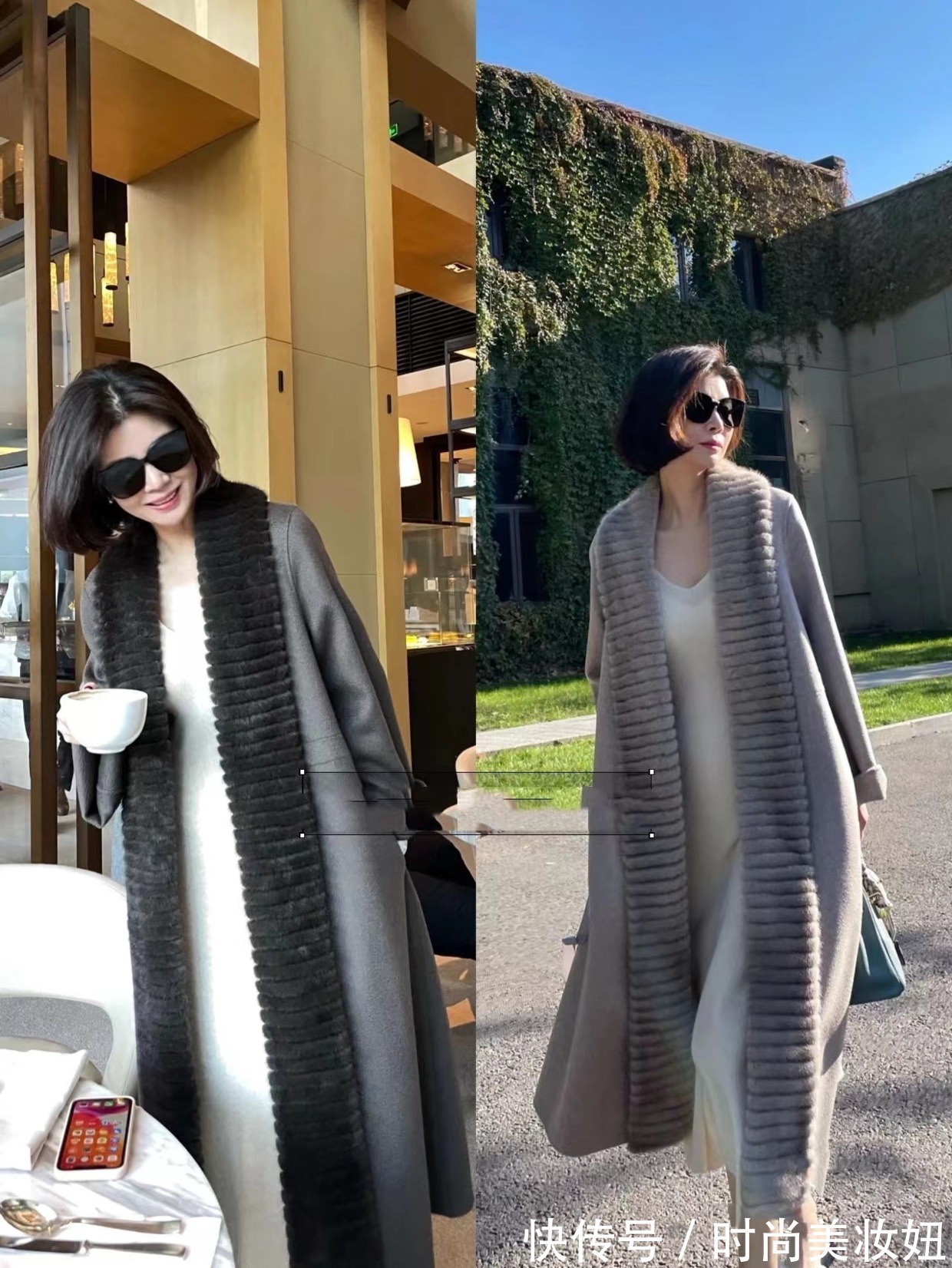 打底裤|上年纪的女人别穿打底裤,学她配9分裤洋气,配半身裙优雅