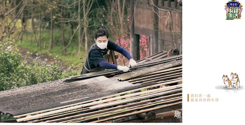 向往的生活:张艺兴、彭昱畅、刘晓邑舞蹈魔力大,何老师太快乐了