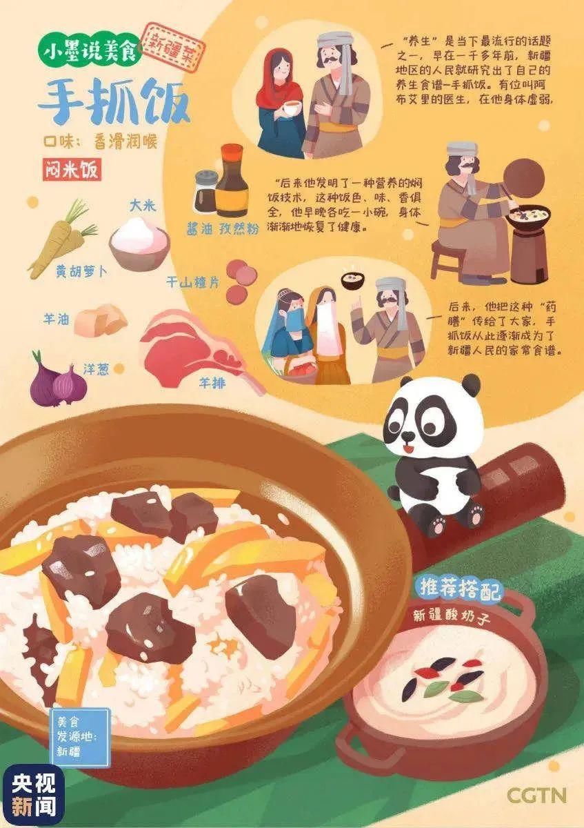 新疆|来自央妈的新疆美食图鉴！速来保存！