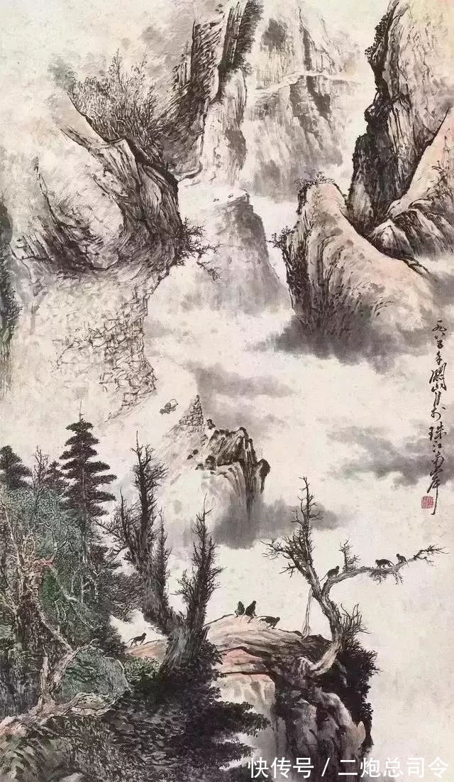 岭南画派！江山如此多娇｜关山月山水画