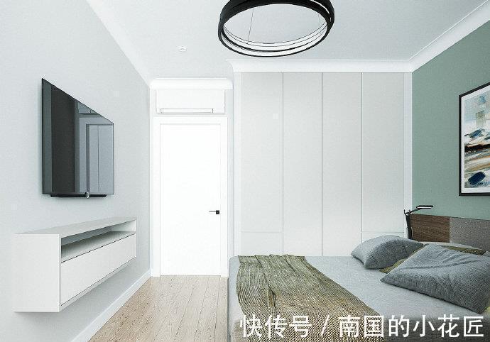 清爽|65平小户型,色调太舒适、太漂亮了,清爽又文艺,让人一眼就喜欢
