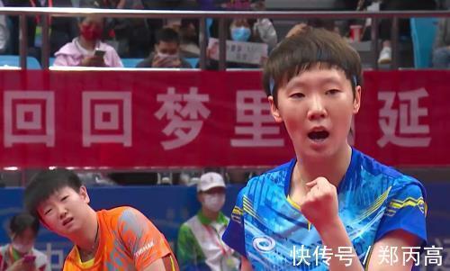 刘诗雯|王曼昱4-0横扫孙颖莎夺全运会女单金牌,莎莎打得拘谨,很难理解
