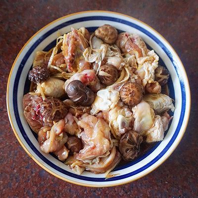 瑗瑗|香菇蒸鸡腿肉