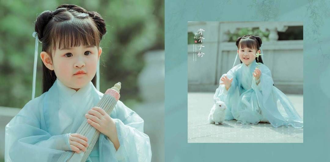 华夏|超萌！三岁可爱小萝莉华夏变身汉服宝贝