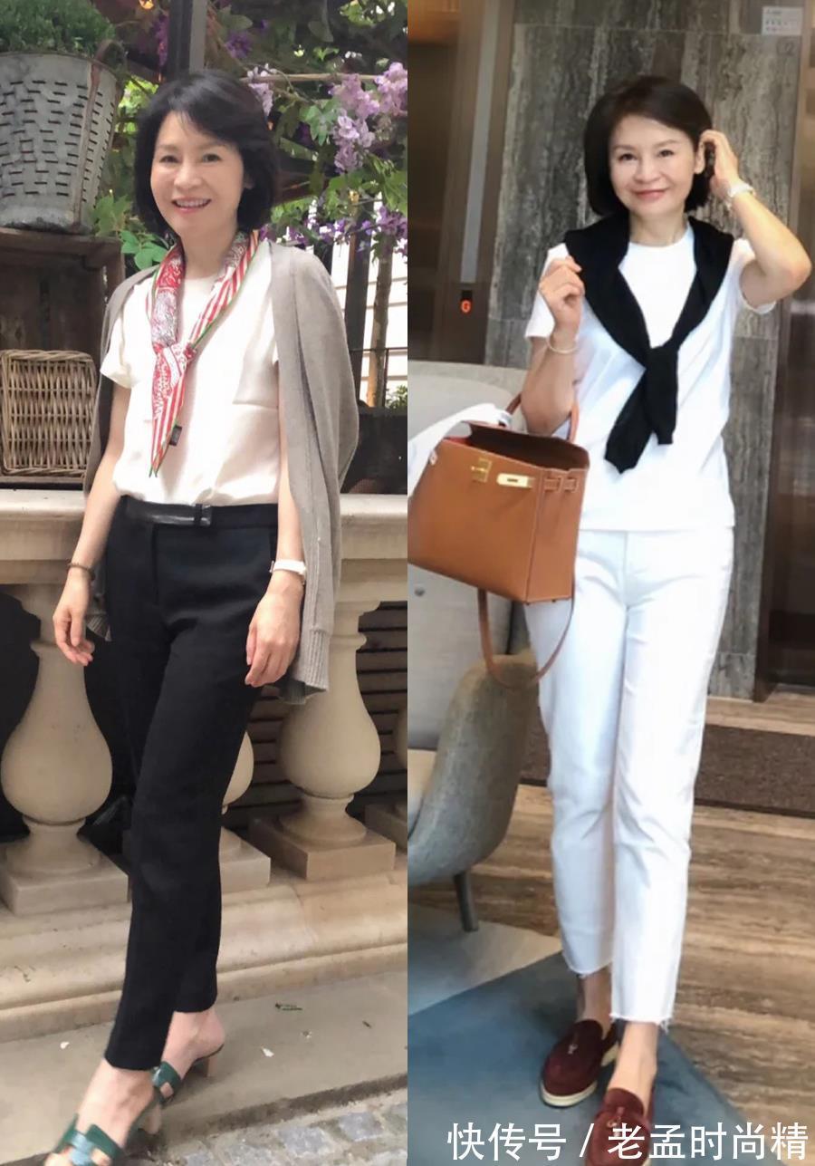 身材 今秋的外套流行“穿小不穿大”,舒适还显个高,难怪50、60岁都爱