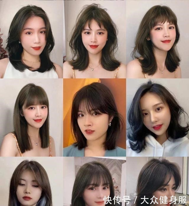 发量 烫烫染染剪剪就是美,想换发型看这里,100多款够不够!