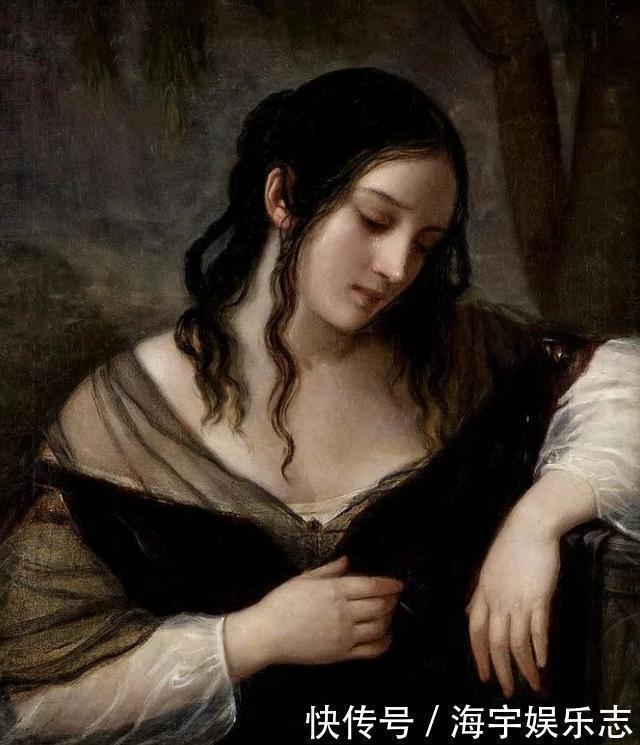 纳塔莱·斯齐亚沃尼&体态丰满妩媚的意大利女性人体油画,脸若桃花,温香艳玉之貌