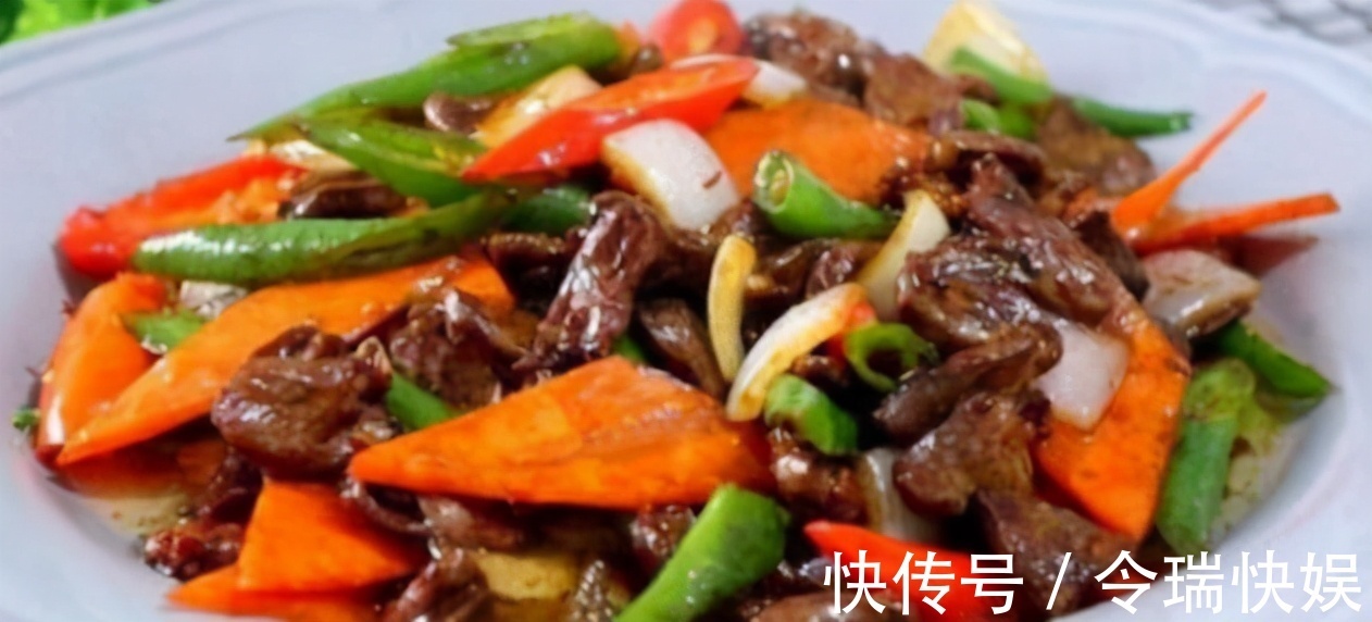 辣炒鸡心|女性想要身体好推荐常吃三种美食,补血美容,排毒又护肤