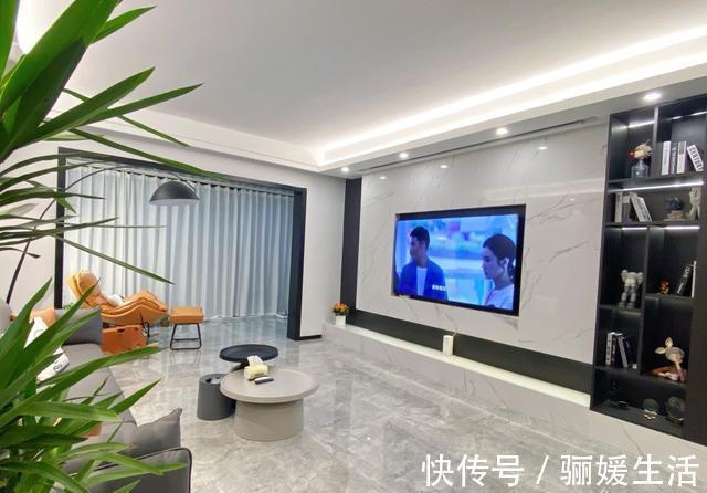 大理石|想要一个美观又大气的电视墙,但不懂如何设计!可以参考这六款