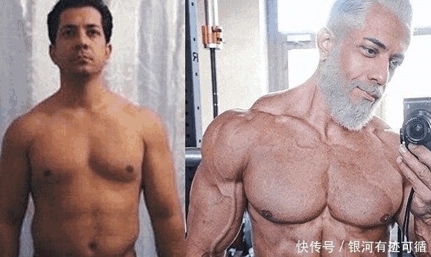 布拉克|男子健身8年后大变样,两鬓斑白,网友乍从小伙练成大伯了呢