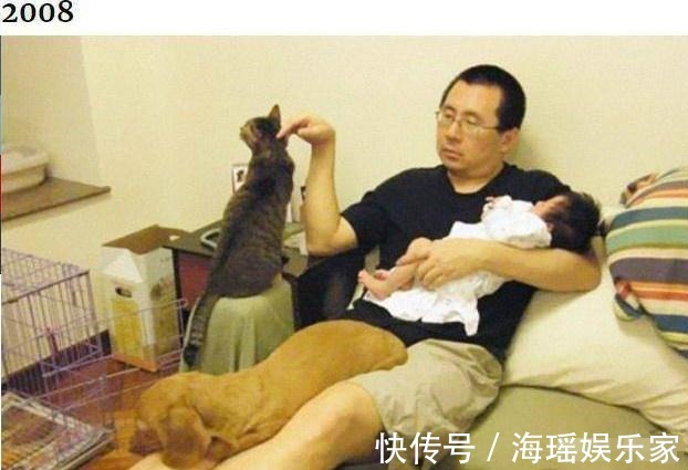 女儿|爸爸每年抱着女儿拍张照,七张照片惹无数人泪目父爱如山!