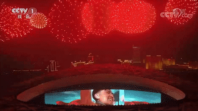 鳥巢|淚目！原來鳥巢夜空中的五星煙花，是為這一刻而燃！