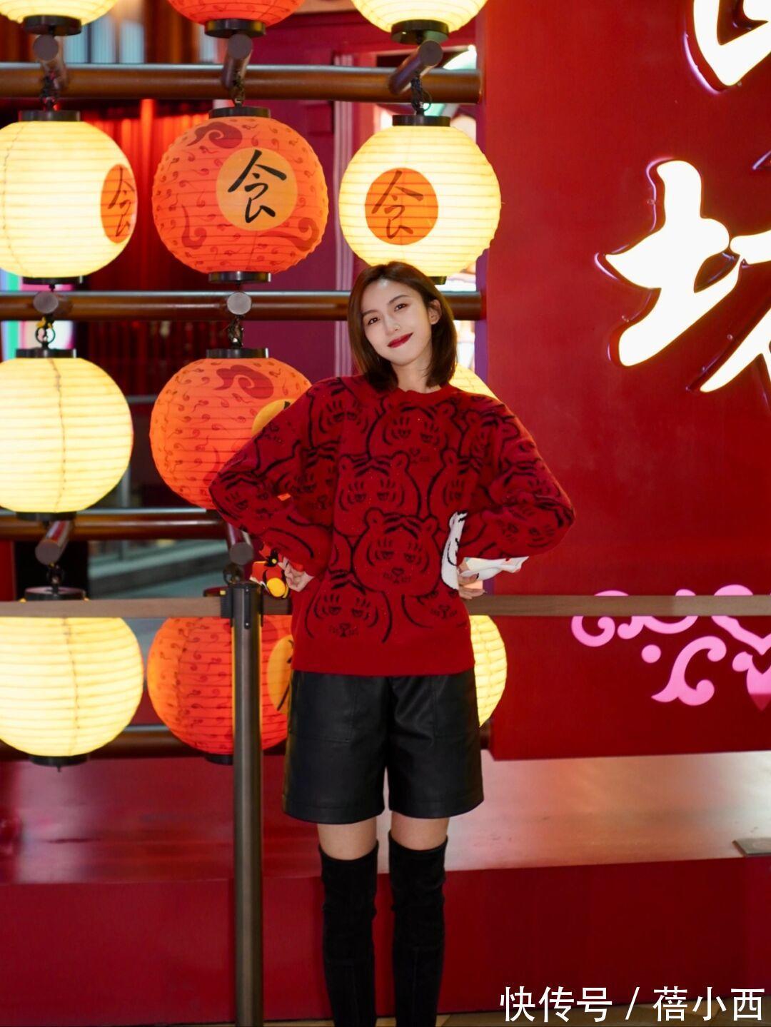 虎年|新年当然要get一件红色针织衫,尤其是最后一款,拜年穿搭必备