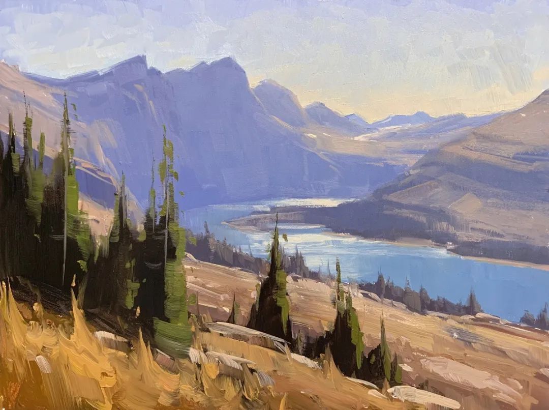 科罗拉多州@斯泰西·彼得森:半路出家的女画家,笔下的风景堪称一绝