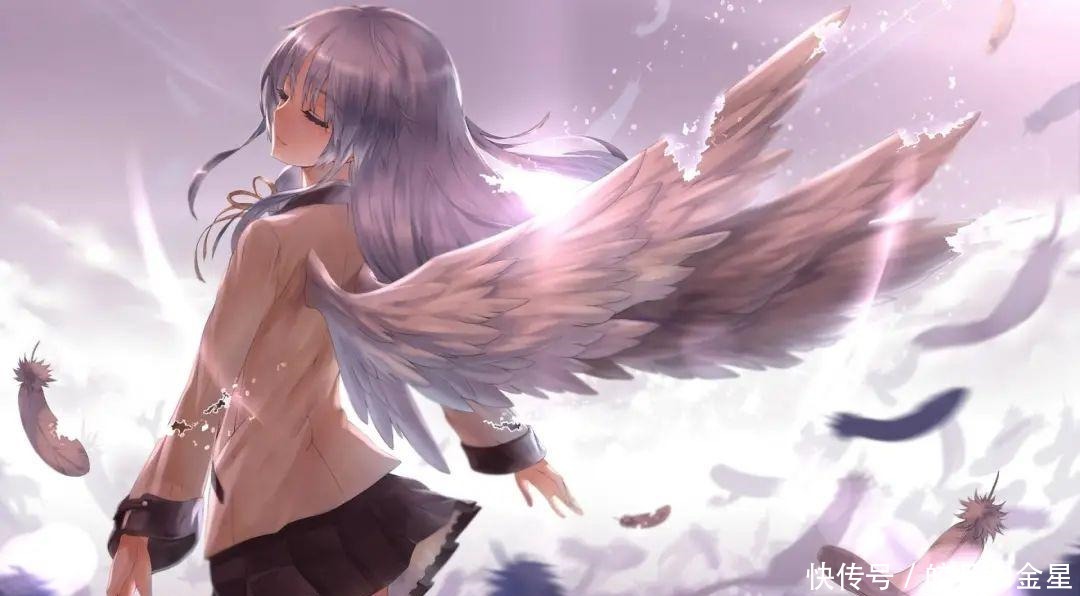白色长翅膀的女孩都是天使盘点动画中那些拥有白色翅膀的人气角色