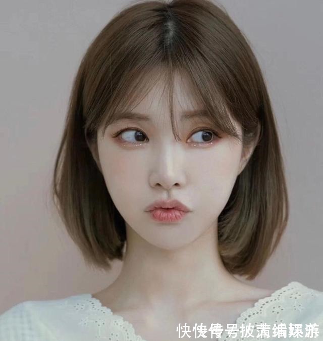 脸部 2021发型风向标短直发更受欢迎,刘海又重回巅峰,气质更A了!