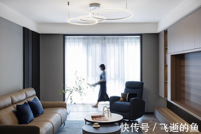 简约风|110平米三居室现代简约风