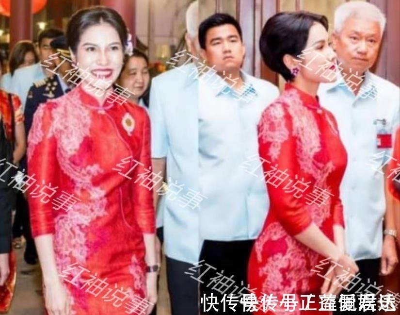 苏提达$后宫关系缓和不了!诗妮娜穿紧身旗袍秀小腹,频频挑战王后权威