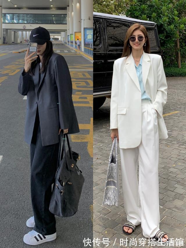裤子|秋天穿“西服”下面搭什么?建议配这4种裤子,时髦又帅气