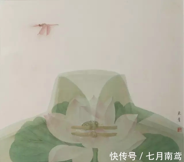 鲍莺|女性画家特有的审美情调，被她释放的淋漓尽致｜鲍莺花鸟画