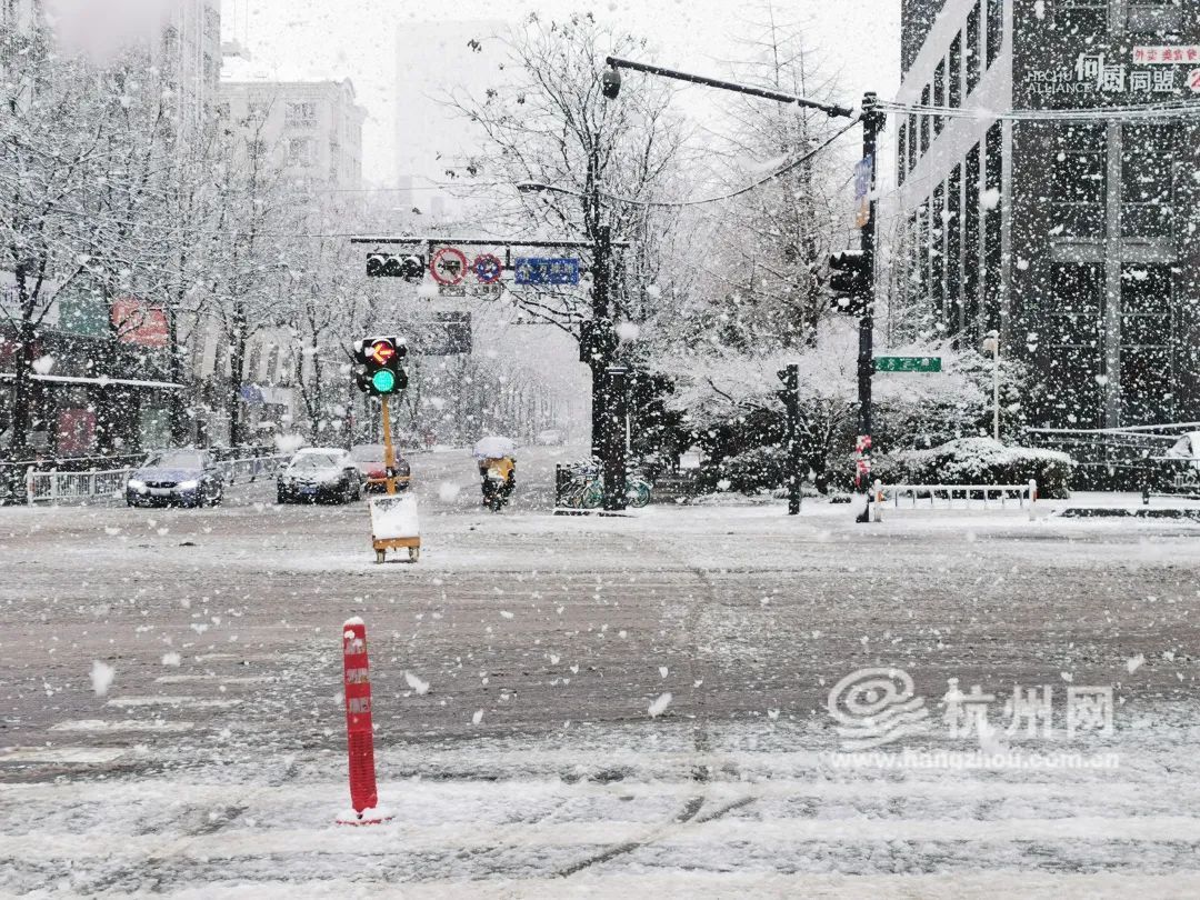 冰雪|今天刷屏的鹅毛大雪十年未见？明早起来能看到冰雪杭城吗？气象台回应