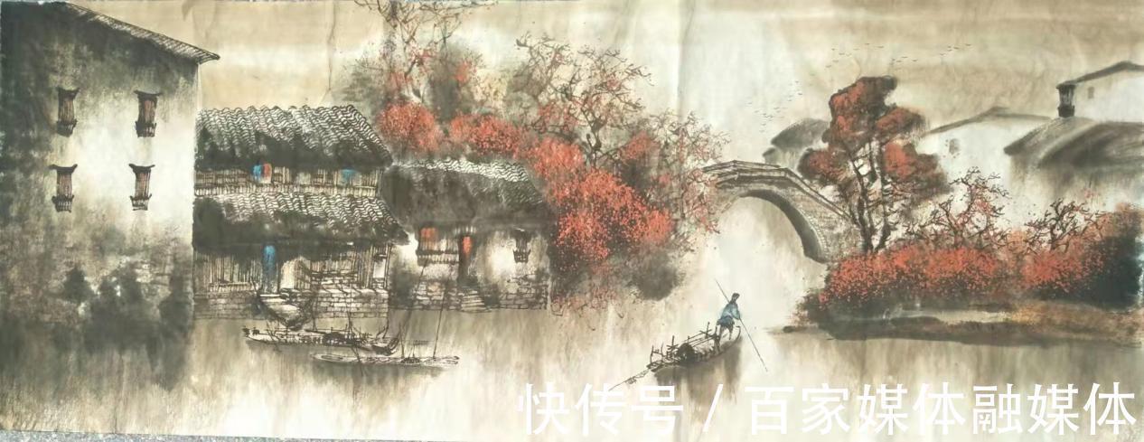 南京艺术学院!忆江南——苏州吴门画派梦里水乡张卫红