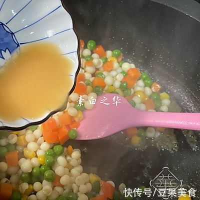 玉珠|玉珠归巢 虫草花和鸡头米搭配的纯净素食