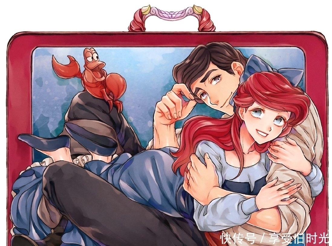 阿拉丁|迪士尼公主同人图,公主和王子的行李箱,充满了温馨