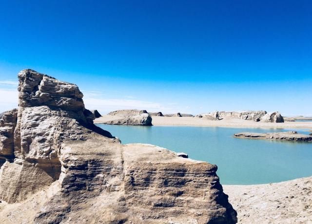 石丘形成|世界上独一无二的水上雅丹，竟藏在中国大西北，很多人都不知道